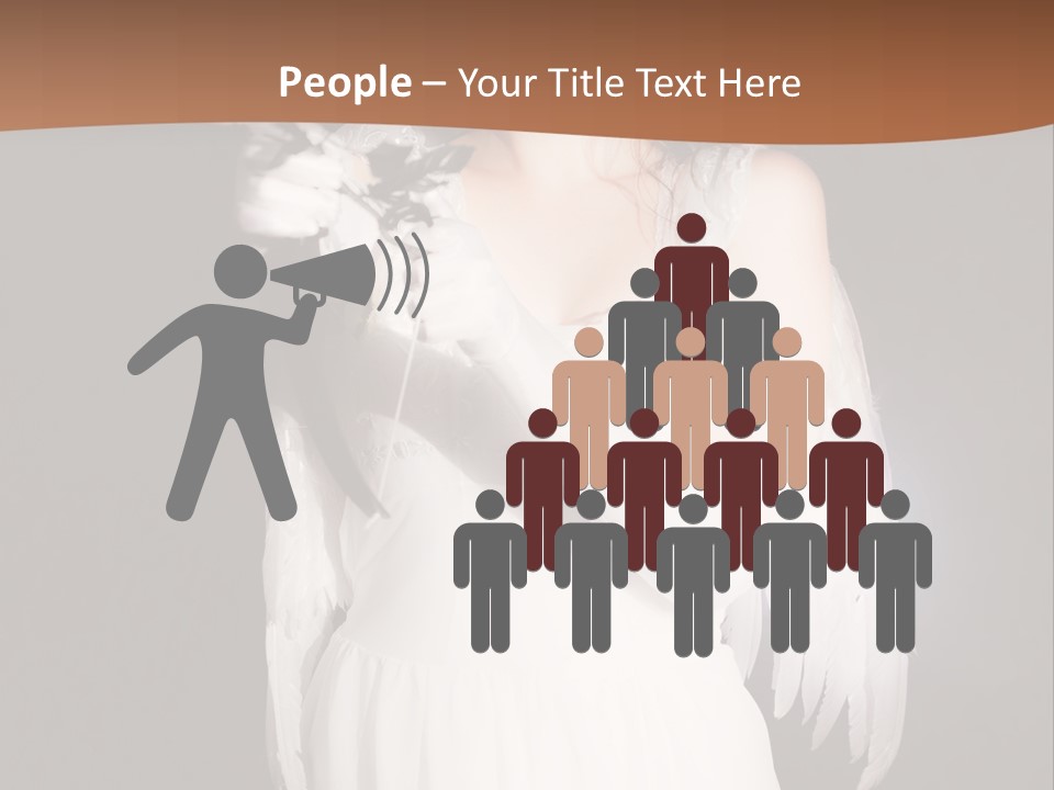 White Attire PowerPoint Template