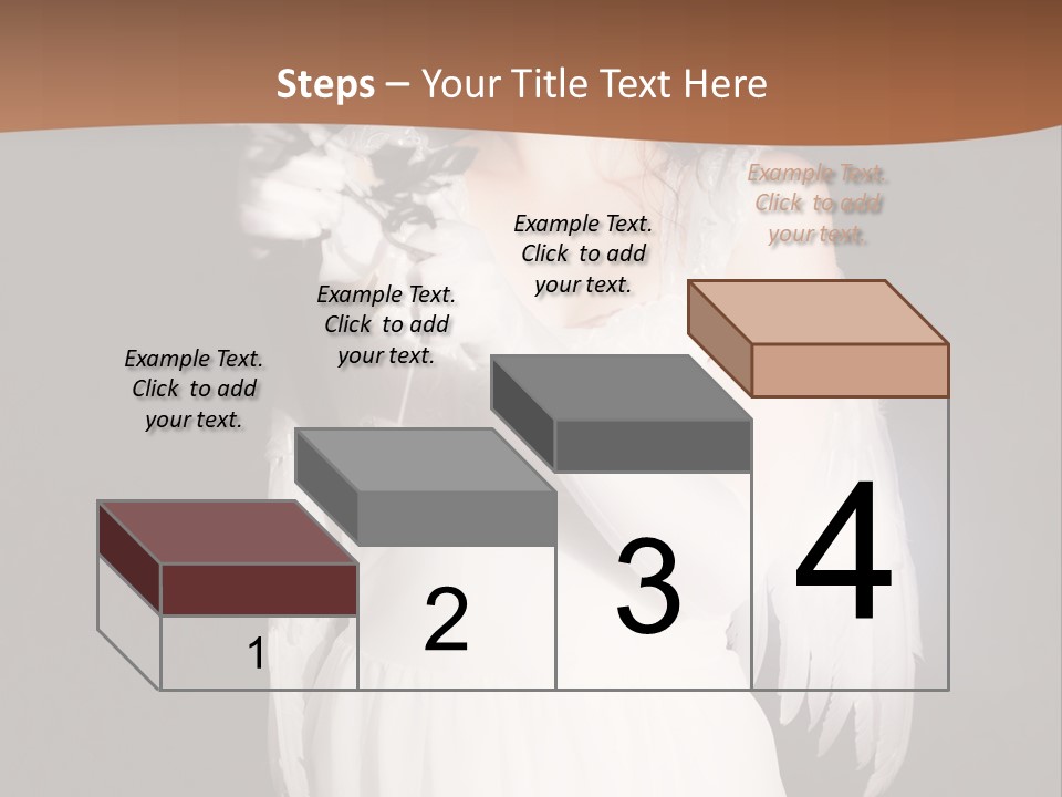 White Attire PowerPoint Template