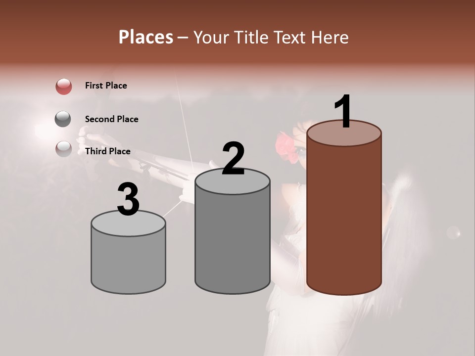 Archer Cupid PowerPoint Template