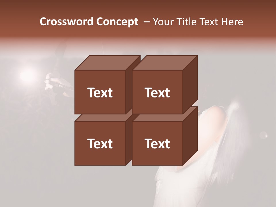 Archer Cupid PowerPoint Template