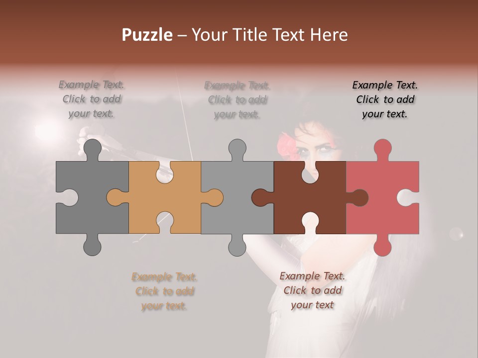 Archer Cupid PowerPoint Template