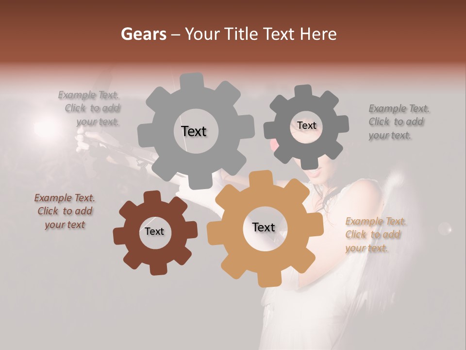 Archer Cupid PowerPoint Template