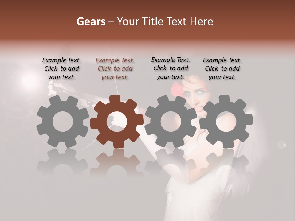 Archer Cupid PowerPoint Template