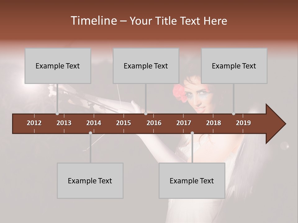Archer Cupid PowerPoint Template