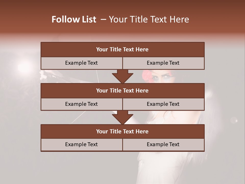 Archer Cupid PowerPoint Template