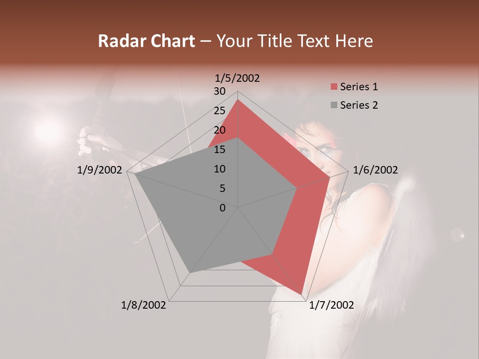 Archer Cupid PowerPoint Template