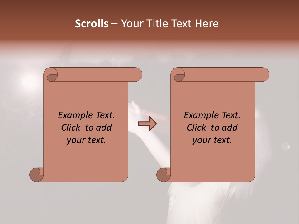 Archer Cupid PowerPoint Template