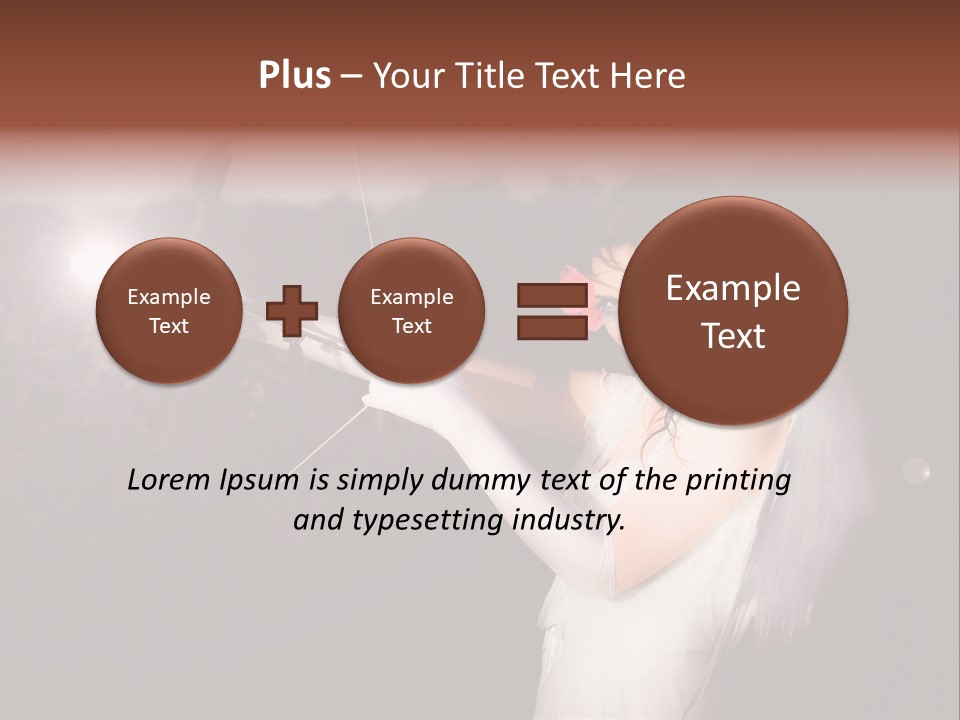Archer Cupid PowerPoint Template