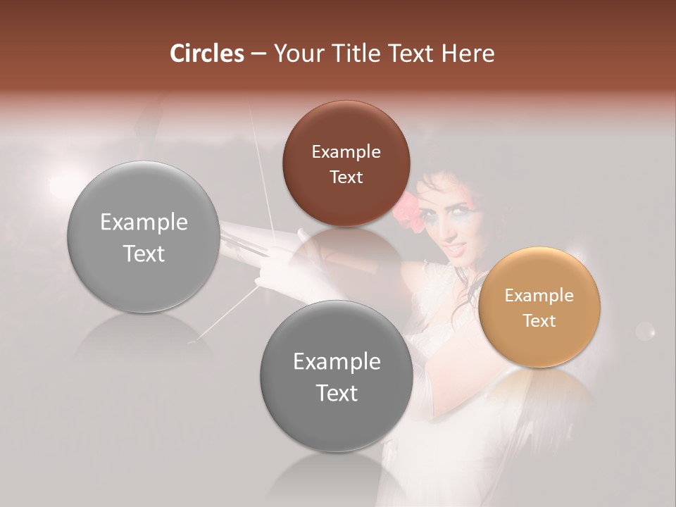 Archer Cupid PowerPoint Template