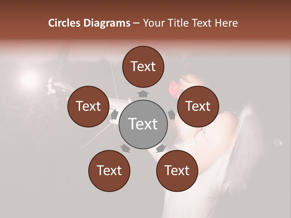 Archer Cupid PowerPoint Template