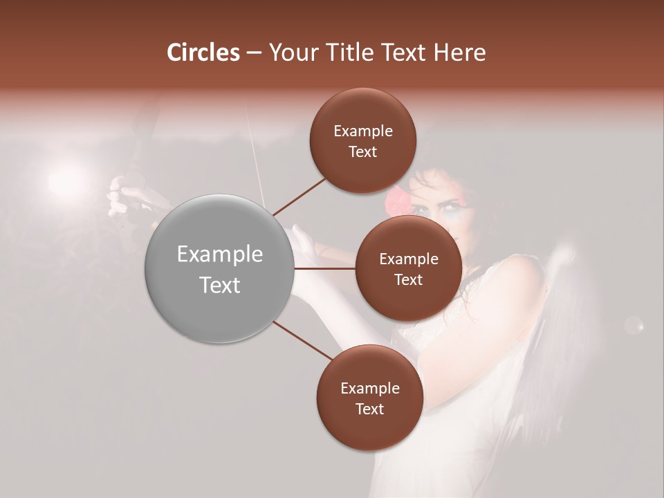 Archer Cupid PowerPoint Template