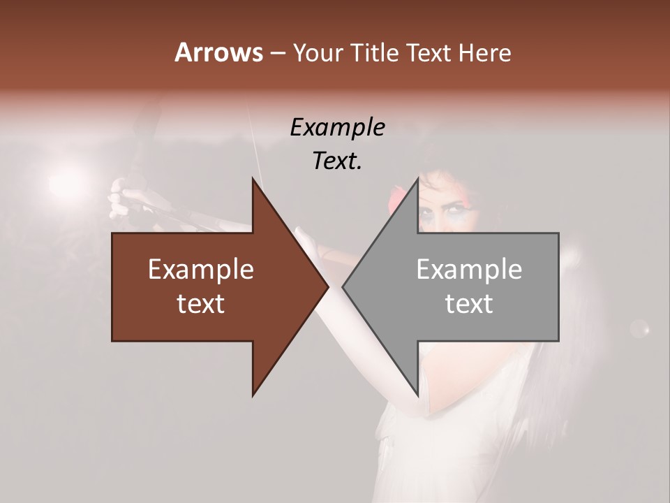 Archer Cupid PowerPoint Template