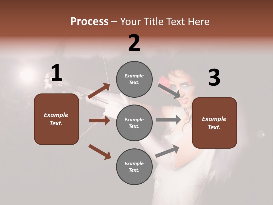 Archer Cupid PowerPoint Template