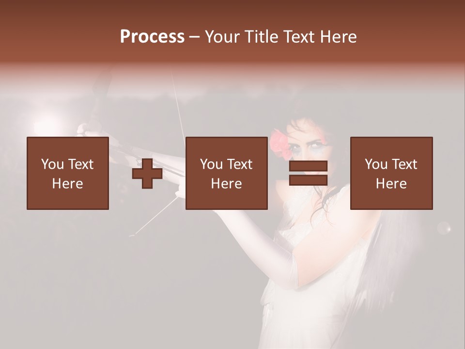 Archer Cupid PowerPoint Template