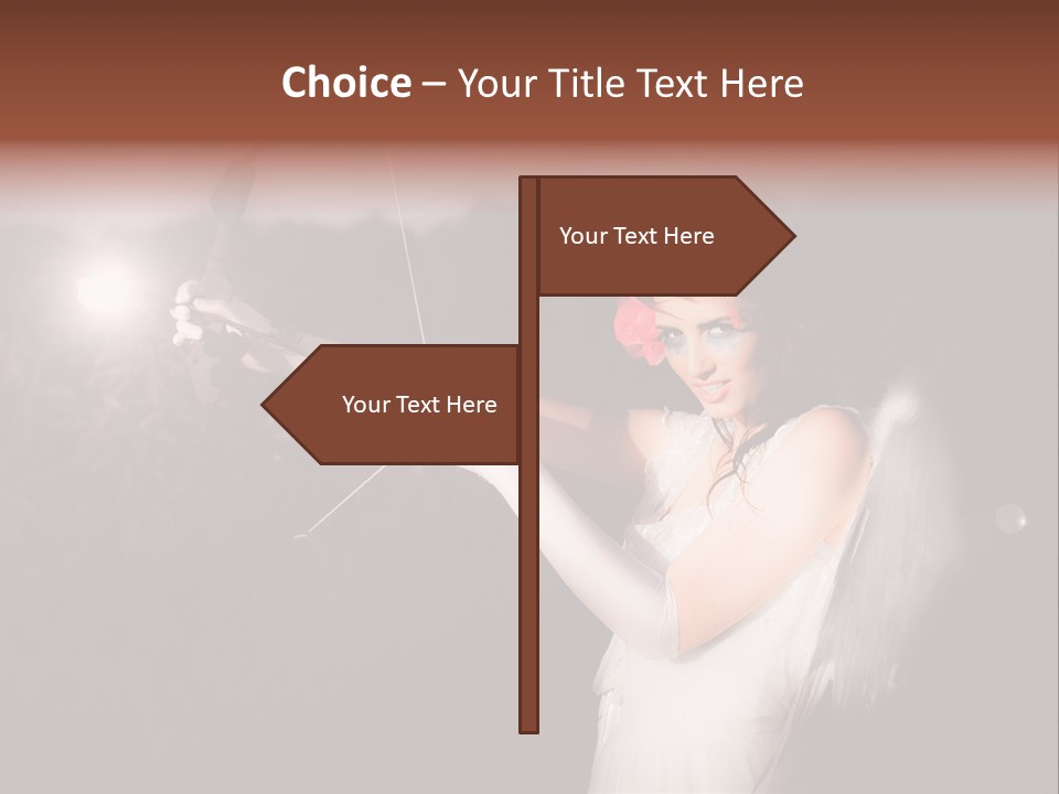 Archer Cupid PowerPoint Template