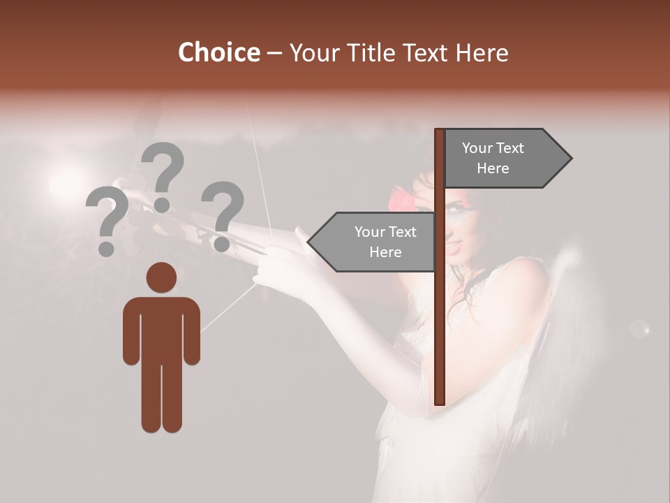 Archer Cupid PowerPoint Template