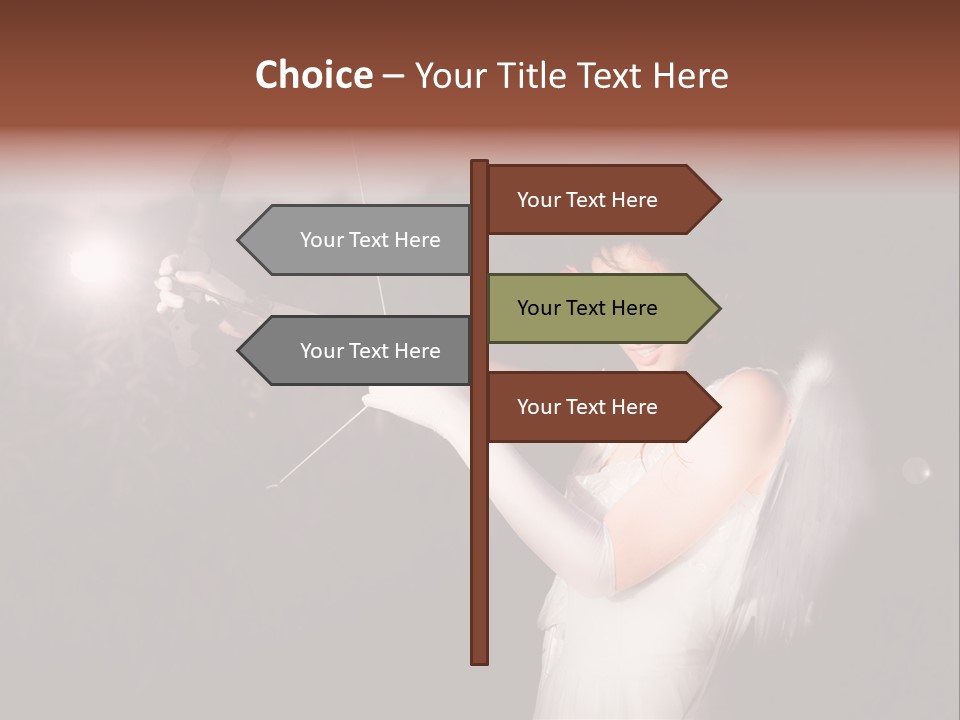 Archer Cupid PowerPoint Template