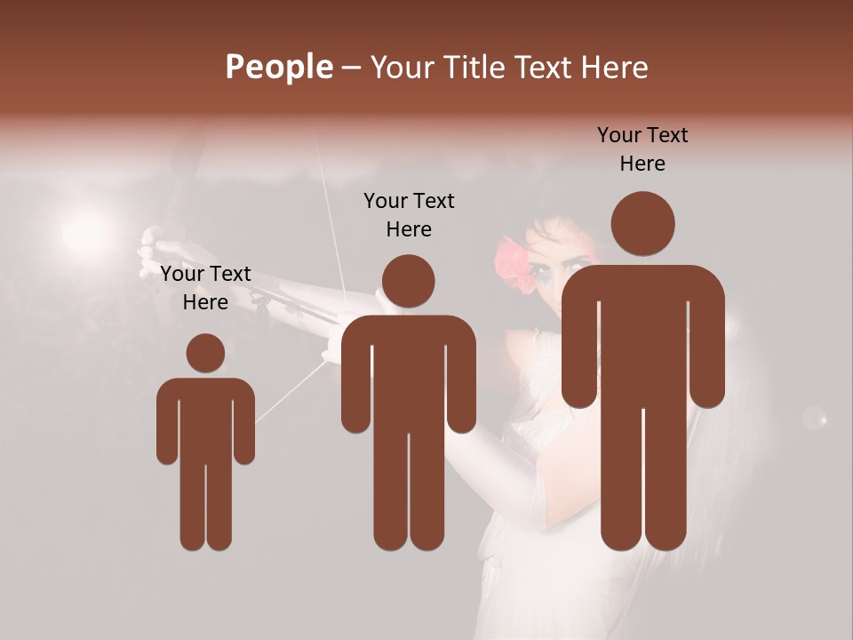 Archer Cupid PowerPoint Template