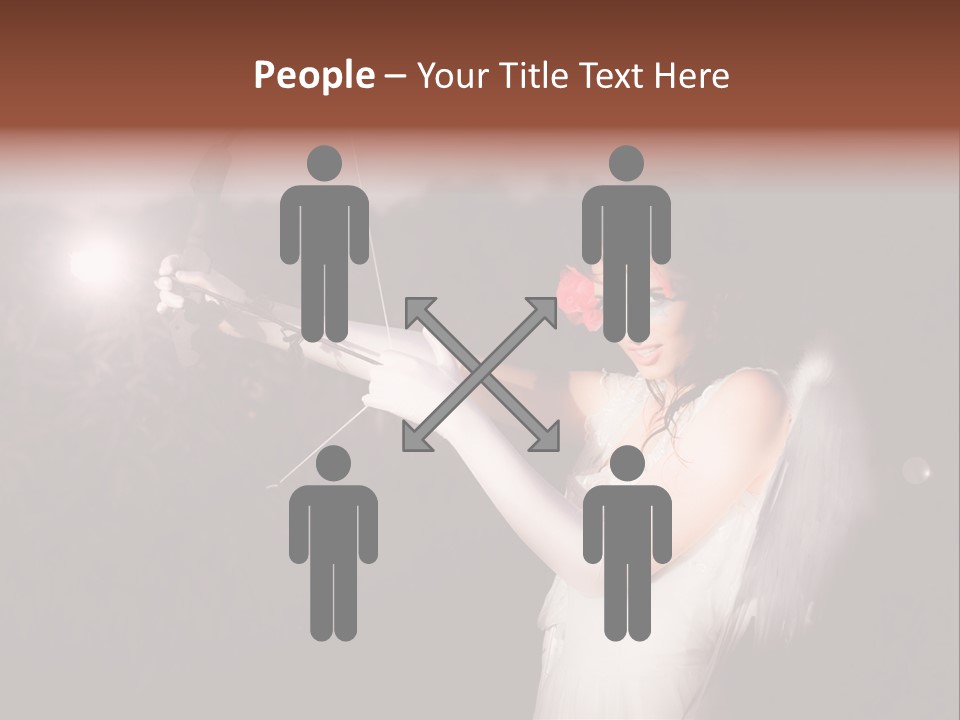 Archer Cupid PowerPoint Template