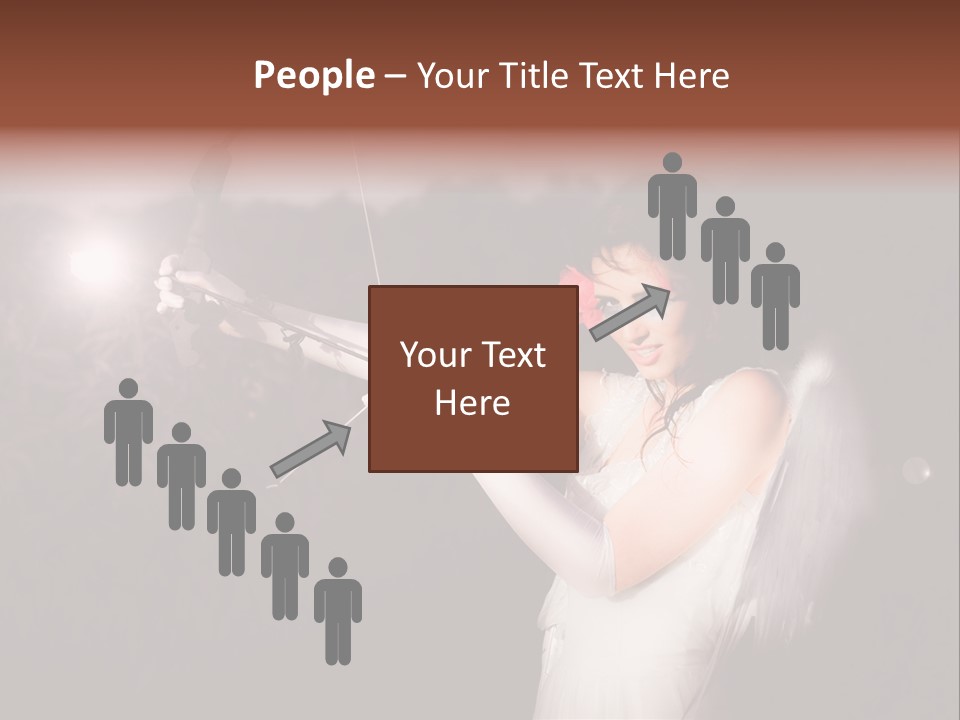 Archer Cupid PowerPoint Template