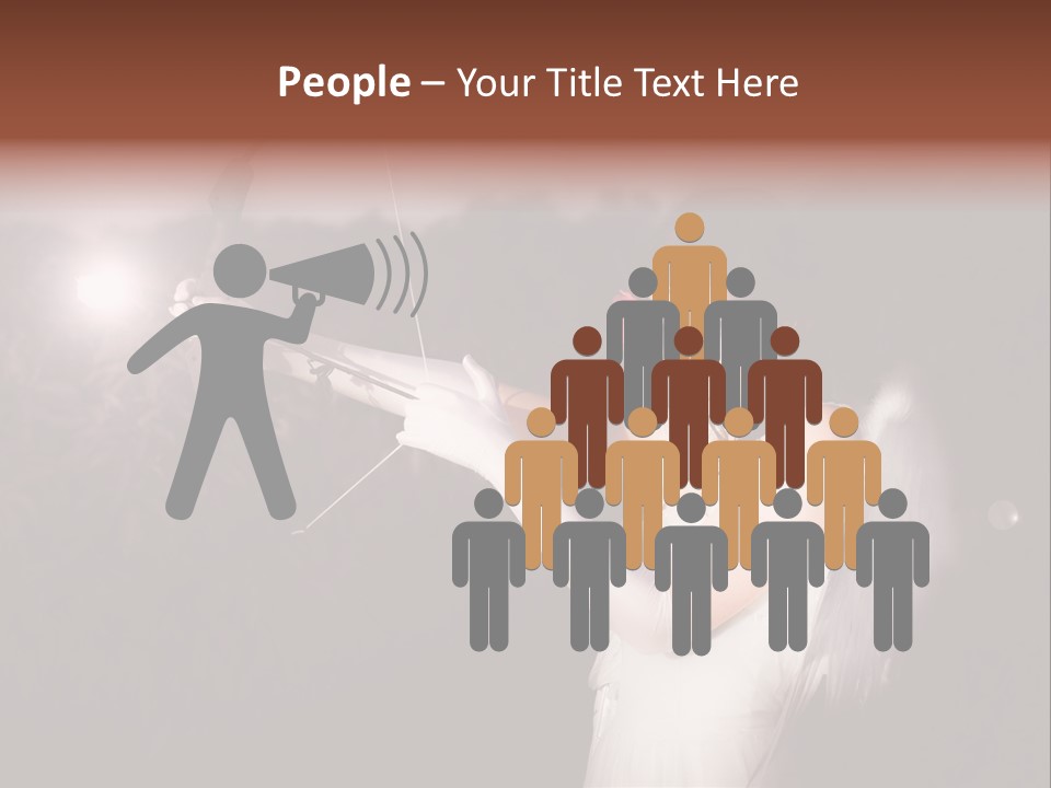 Archer Cupid PowerPoint Template