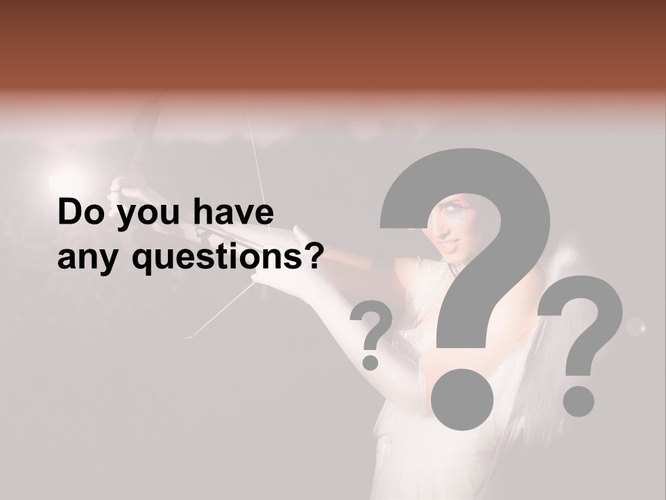 Archer Cupid PowerPoint Template