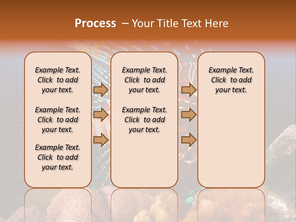 Red Lion Fish PowerPoint Template