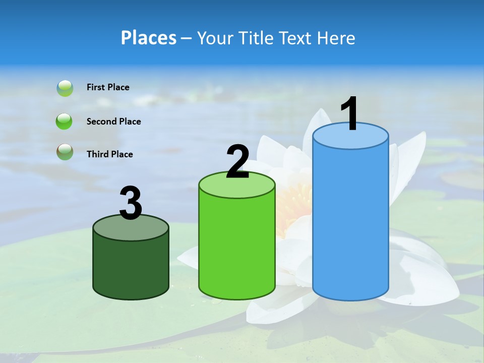 Water Lily PowerPoint Template