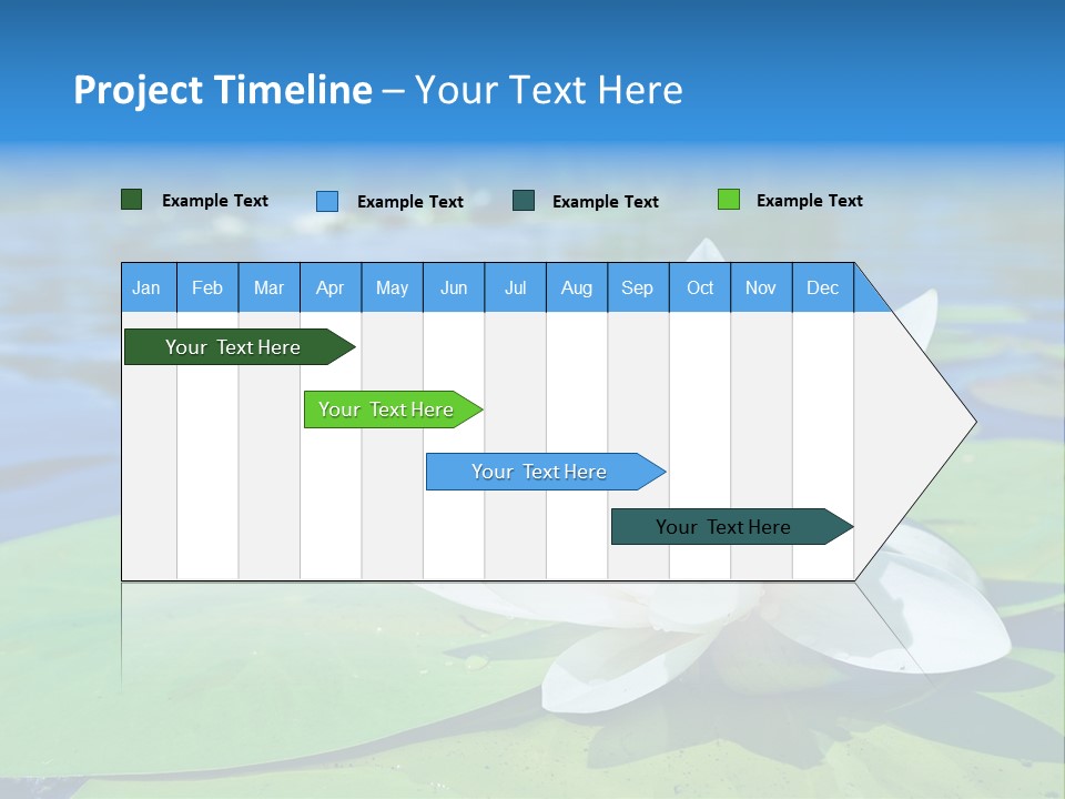 Water Lily PowerPoint Template