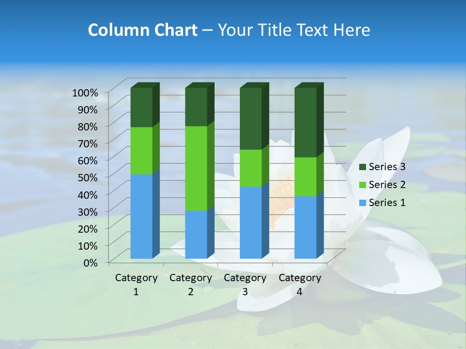 Water Lily PowerPoint Template