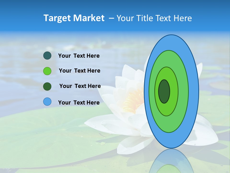 Water Lily PowerPoint Template