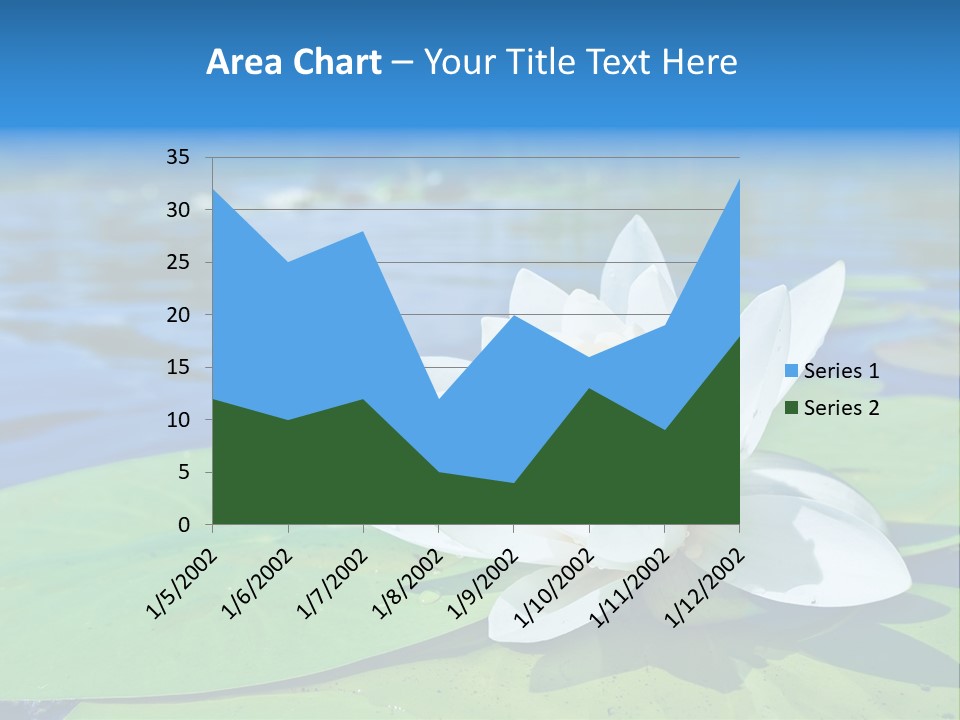 Water Lily PowerPoint Template