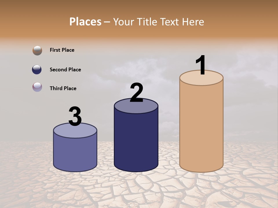 Ground Nature Drought PowerPoint Template