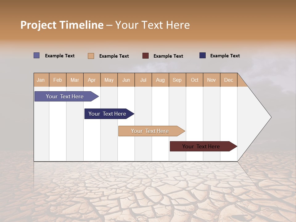 Ground Nature Drought PowerPoint Template