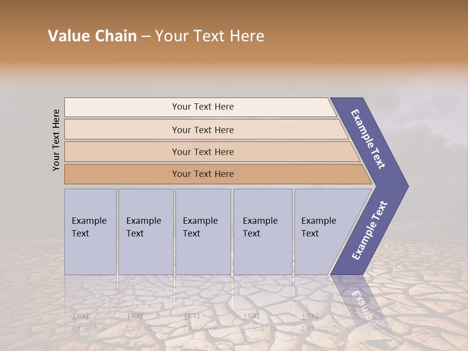 Ground Nature Drought PowerPoint Template