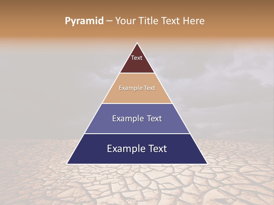 Ground Nature Drought PowerPoint Template