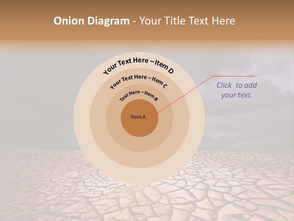 Ground Nature Drought PowerPoint Template