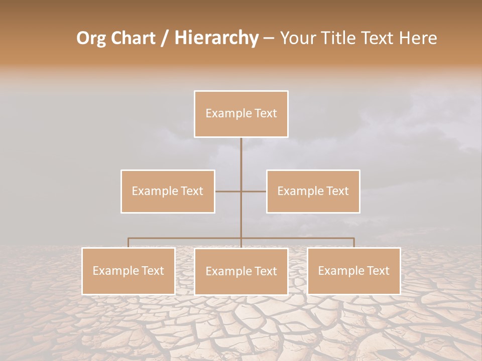 Ground Nature Drought PowerPoint Template