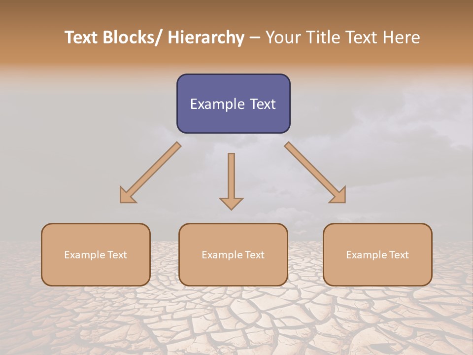 Ground Nature Drought PowerPoint Template