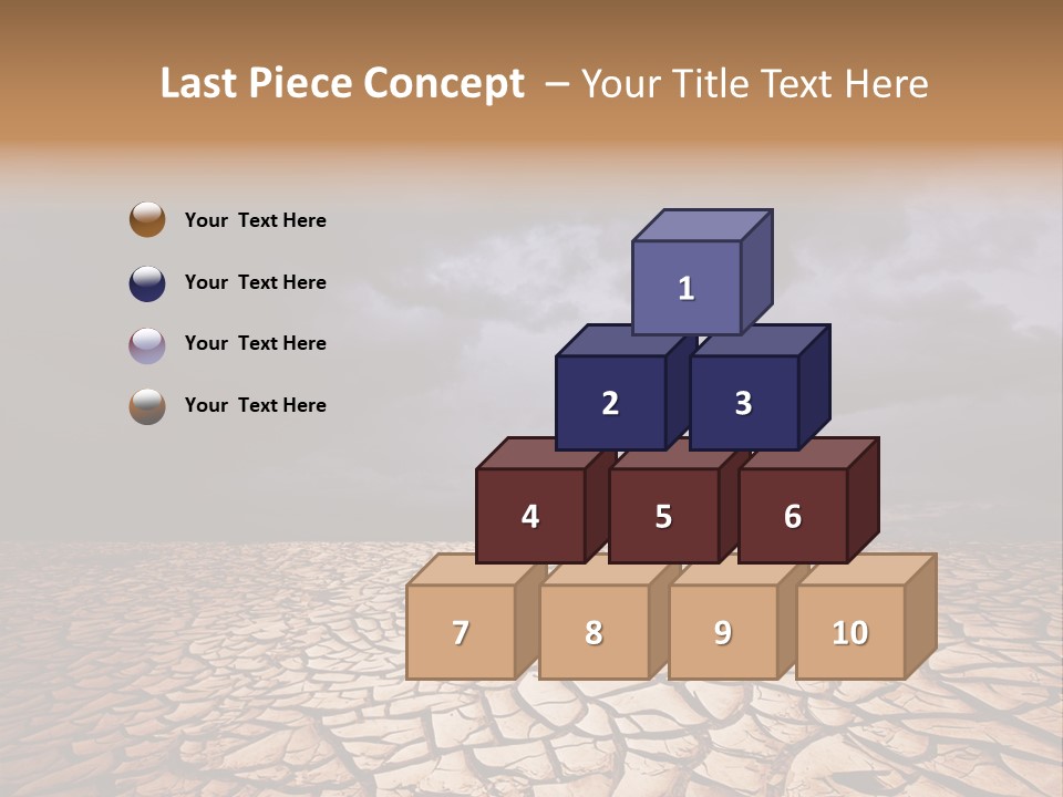 Ground Nature Drought PowerPoint Template