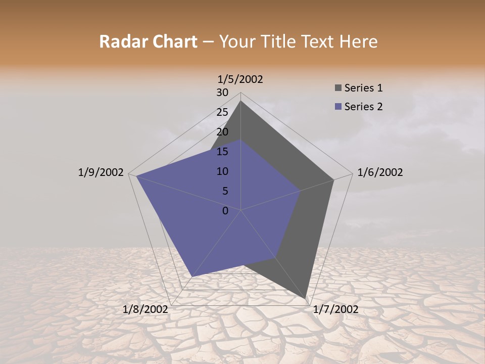 Ground Nature Drought PowerPoint Template