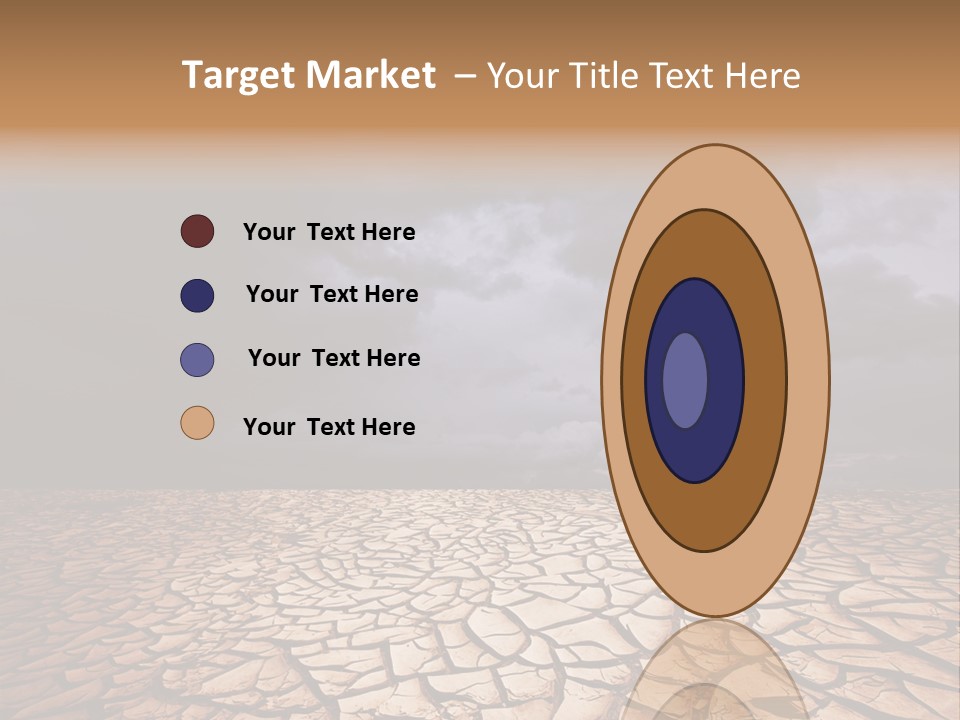 Ground Nature Drought PowerPoint Template