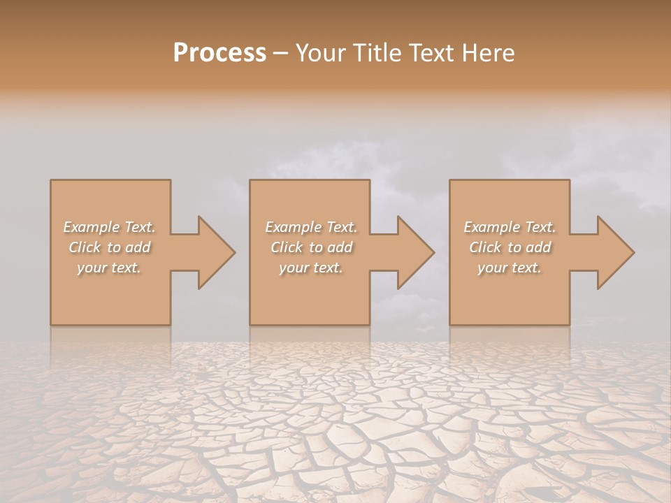 Ground Nature Drought PowerPoint Template