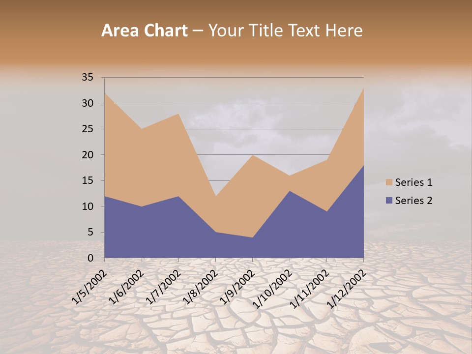 Ground Nature Drought PowerPoint Template