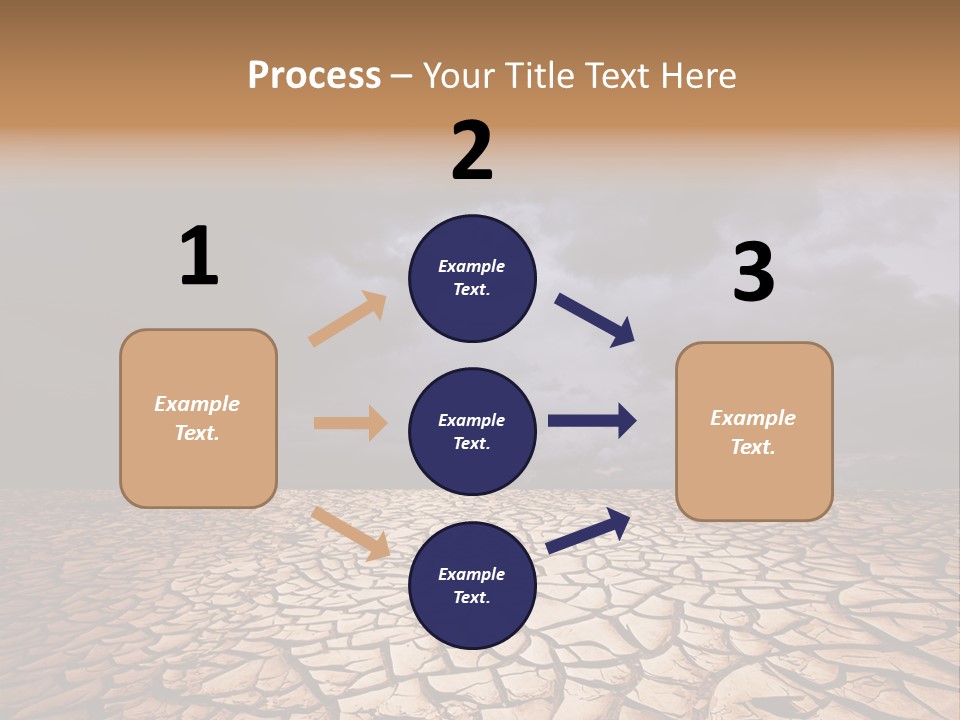 Ground Nature Drought PowerPoint Template