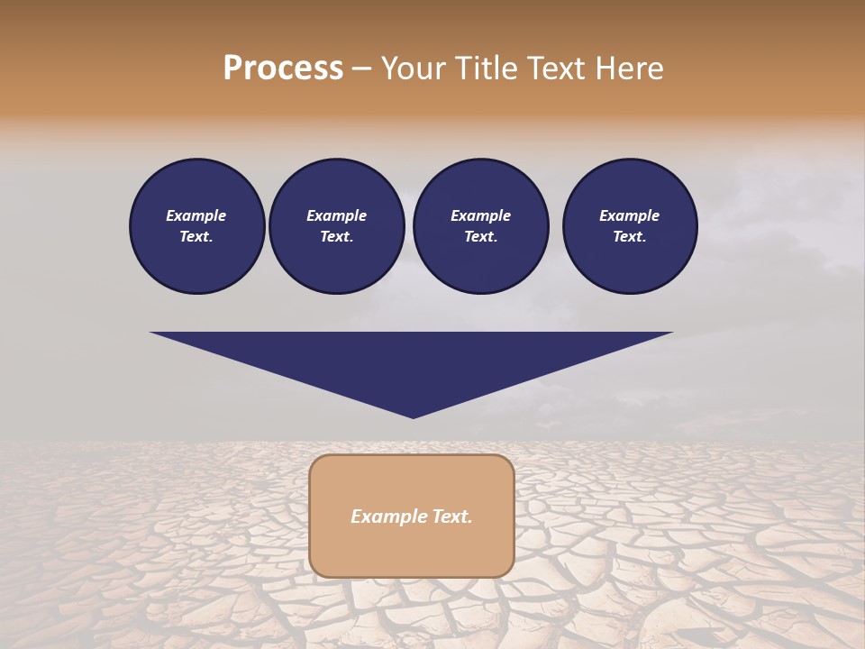 Ground Nature Drought PowerPoint Template