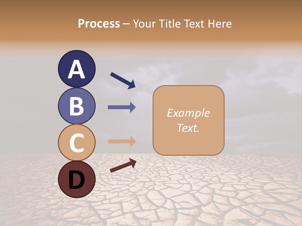 Ground Nature Drought PowerPoint Template