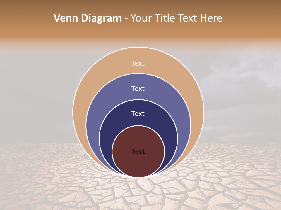 Ground Nature Drought PowerPoint Template