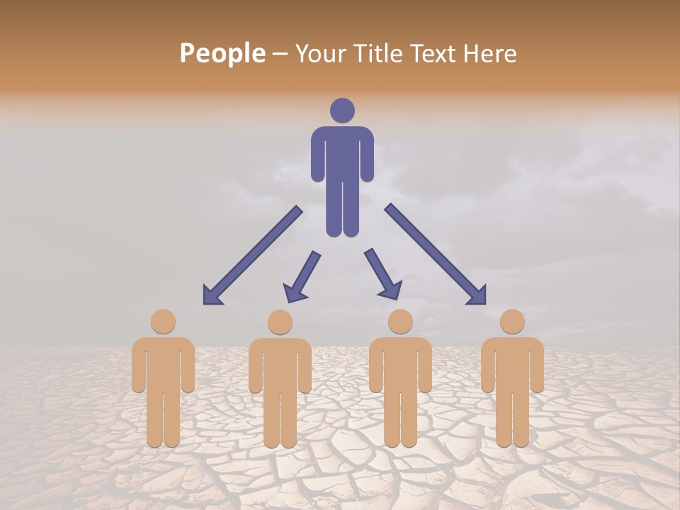 Ground Nature Drought PowerPoint Template