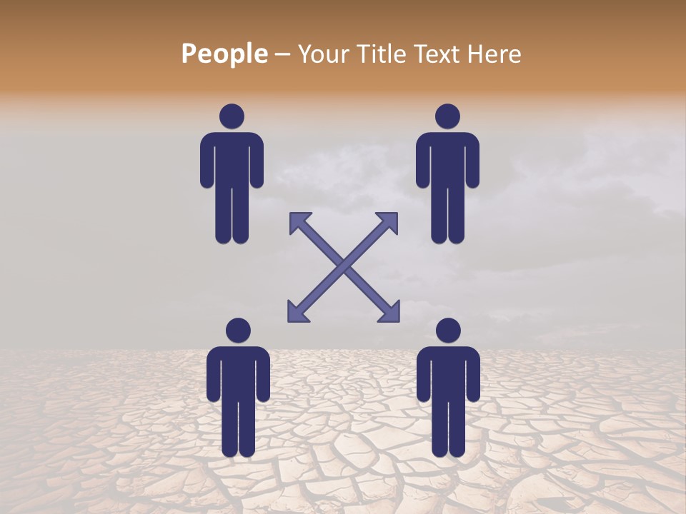 Ground Nature Drought PowerPoint Template